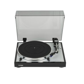 Thorens TD403DD pladespiller TP150 arm med Ortofon 2M Blue pick-up