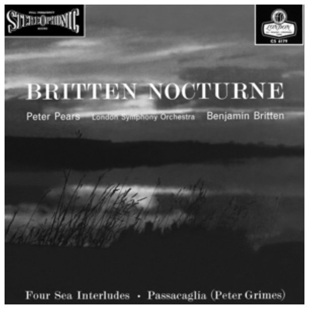 Peter Pears, Benjamin Britten: Britten Nocturne