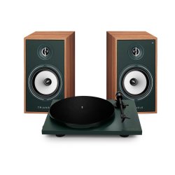 Triangle BR03  Aktive h�jttaler bundle med pladespiller Lunar 1