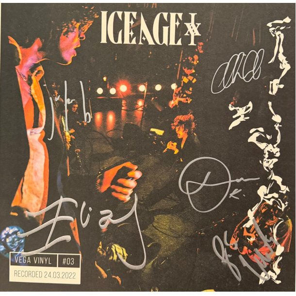 Iceage: Live (VEGA Vinyl #03) (signeret)