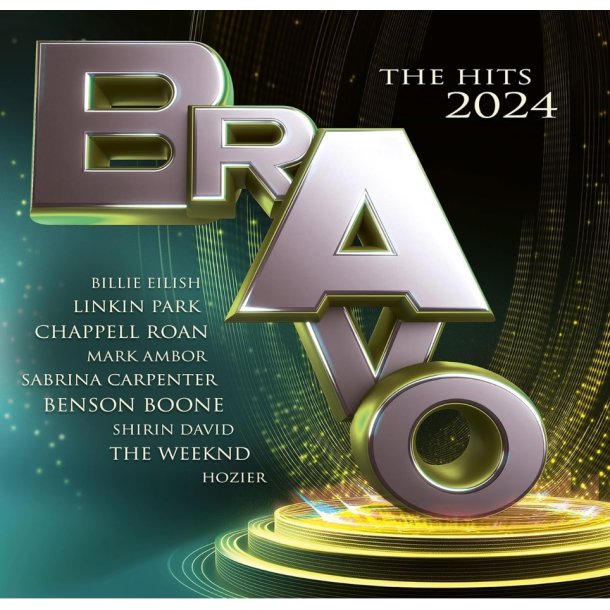 BRAVO: The Hits 2024 (Billie Eilish, mfl.) - 4 LP