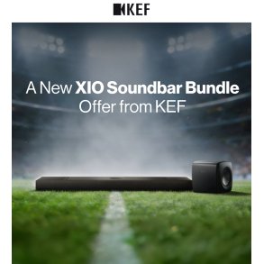 KEF pakke - XIO Soundbar + Kube 12 MIE + KW2 Wireless Adapter