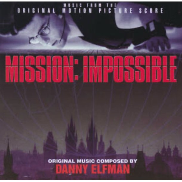 Danny Elfman: Mission Impossible (soundtrack) - r�d vinyl